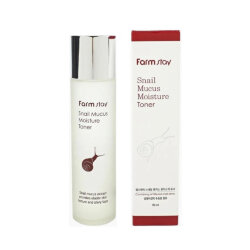 FarmStay Snail Mucus Moisture Toner Тонер увлажняющий с муцином улитки, 150 мл