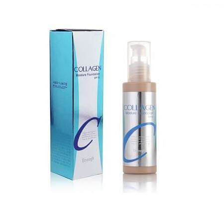 Enough Collagen Moisture Foundation SPF 15 #23 Тональная основа с коллагеном #23, 100 мл