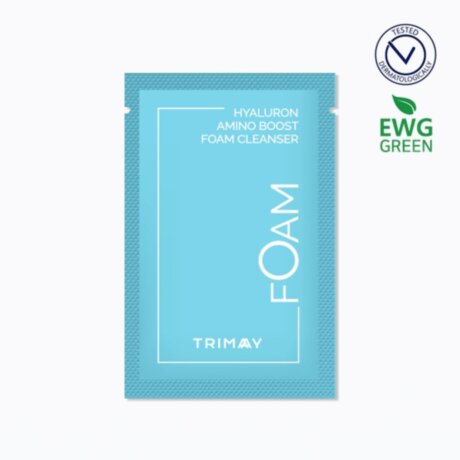Trimay Hyaluron Amino Boost Foam Cleanser Пенка для умывания, Пробник