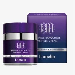 Lamelin Retinol Bakuchiol Gel Wrinkle Cream Крем против морщин с ретинолом и бакучиолом, 50мл