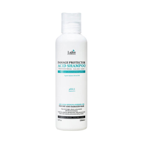 Lador Damage Protector Acid Shampoo Бесщелочной шампунь для поврежд. волос, 150 мл