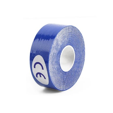 BBOMMA Blue 2.5cm BBOMMA Kinesiology Sports Tape Кинезио тейп синий, 2.5см*4.5м