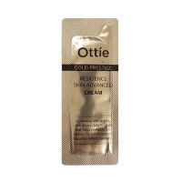 Ottie Gold Prestige Resilience Skin Advanced Cream Sample Увлажняющий крем для упругости кожи лица тестер, 1мл