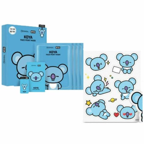 MediHeal BT21 Koya Face Point Mask Набор локальных увлажняющих масок для лица