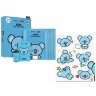 MediHeal BT21 Koya Face Point Mask Набор локальных увлажняющих масок для лица