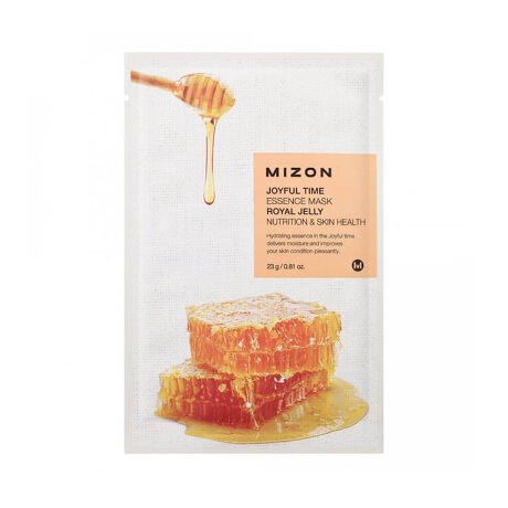 Mizon JOYFUL TIME ESSENCE MASK ROYAL JELLY NUTRITION & SKIN HEALTH Ткан. маска с медом, 1 шт