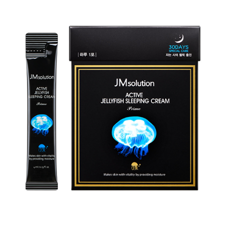 JMsolution Active Jellyfish Sleeping Cream Ночной крем с экстрактом медузы, 30*4 мл