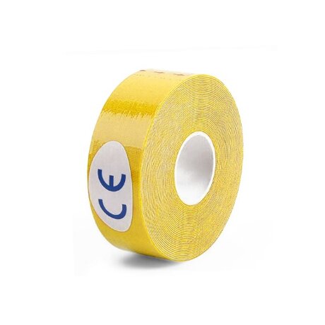 BBOMMA Yellow 2.5cm Kinesiology Sports Tape Кинезио тейп желтый, 2.5см*4.5м