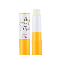 A'pieu Honey &amp; Milk  Lip Balm Бальзам для губ с экстрактом меда и молочными протеинами, 3,3 г