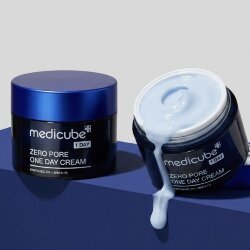 Medicube Zero Pore One Day Cream Лёгкий матирующий крем для жирной кожи, 50 мл