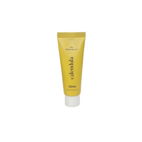Ottie Calendula LHA Mild Peeling Gel Мягкий пилинг-гоммаж с экстрактом календулы миниатюра, 20 мл