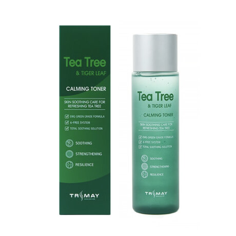 Trimay Tea Tree & Tiger Leaf Calming Toner Успокаивающий тонер с чайным деревом и центеллой, 200 мл