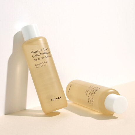 Trimay Papaya 4HA Galactomyces Peel & Pore Control Toner Кислотный пилинг тонер-эссенция с папайей и галактомисисом, 200мл
