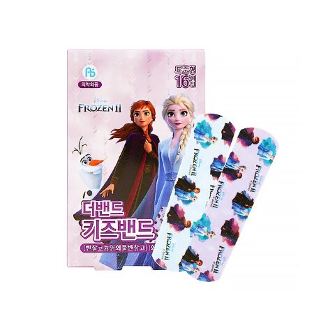 Disney Frozen The Band Kids Bandage Детские одноразовые пластыри, 16 шт