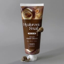 Tenzero Relief Hand Cream Hyaluronic Snail Крем для рук с муцином улитки, 100 мл