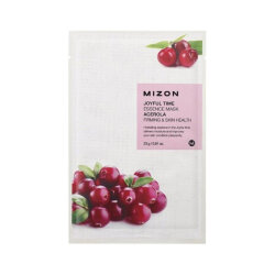 Mizon JOYFUL TIME ESSENCE MASK ACEROLA FIRMING &amp; SKIN HEALTH Тканевая маска с экстрактом ягод ацеролы, 1 шт