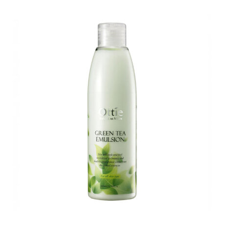 Ottie Green Tea Emulsion Эмульсия с экстрактом зеленого чая, 200 мл
