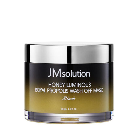 JMsolution Honey Luminous Royal Propolis Wash Off Mask Медовая детокс-маска для лица с разогревающим эффектом, 80гр