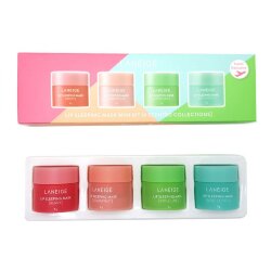 Laneige Lip Sleeping mask mini kit Набор ночных масок для губ, 4 шт по 8 г