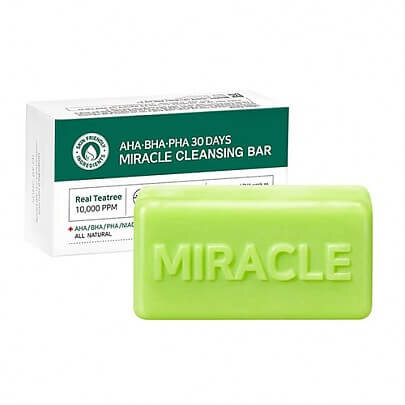 SOME BY MI AHA.BHA.PHA Cleansing Bar Очищающее мыло для проблемной кожи с кислотами, 106 г
