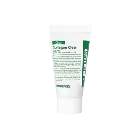 Medi-Peel Green Cica Collagen Clear Mini Успокаивающая очищающая пенка, 28 мл