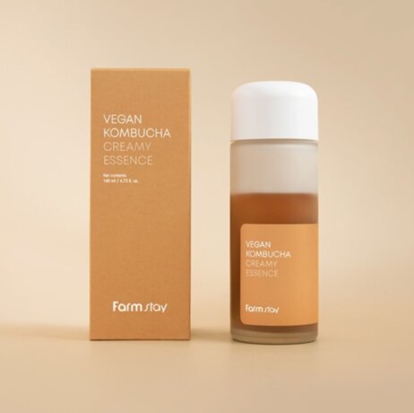Farm Stay Vegan Kombucha Creamy Essence Эссенция для лица с комбучей, 140 мл