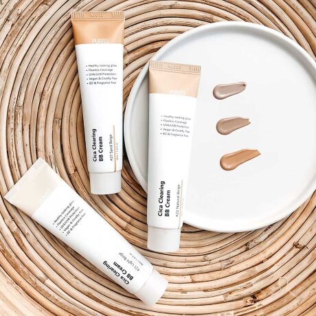 Purito Cica Clearing BB Cream BB-крем для чувствительной кожи с экстрактом центеллы 15 тон, 30мл