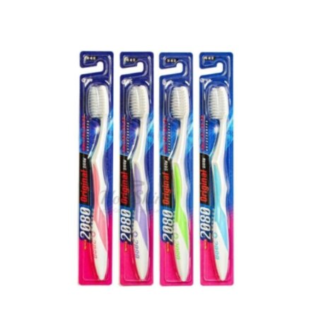 2080 Dental Clinic Original Toothbrush Зубная щетка классическая с жесткой щетиной, 1шт