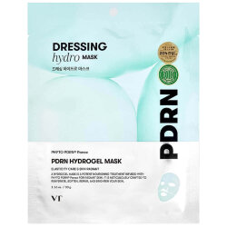 VT Cosmetics PDRN Hydrogel Mask Гидрогелевая маска для упругости кожи с ПДРН, 33 мл