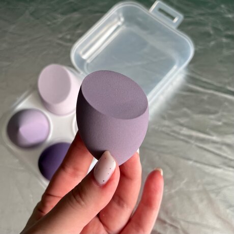 Anguoer Makeup Sponge Набор спонжей для макияжа в ассортименте, 4шт