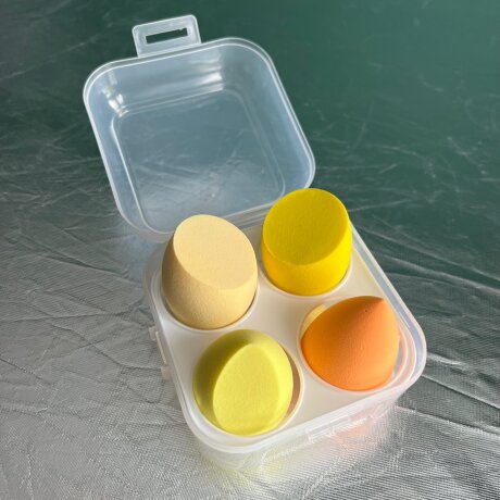 Anguoer Makeup Sponge Набор спонжей для макияжа в ассортименте, 4шт