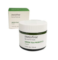Innisfree Derma Green Tea Probiotics Cream Увлажняющий крем с пробиотиками, 50мл