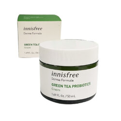 Innisfree Derma Green Tea Probiotics Cream Увлажняющий крем с пробиотиками, 50мл