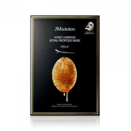 JMsolution Honey Luminous Royal Propolis Mask Тканевая маска с прополисом, 1 шт