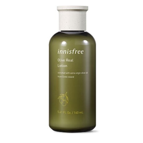 Innisfree Olive Lotion Глубоко увлажняющий лосьон для лица с экстрактом оливы, 160мл