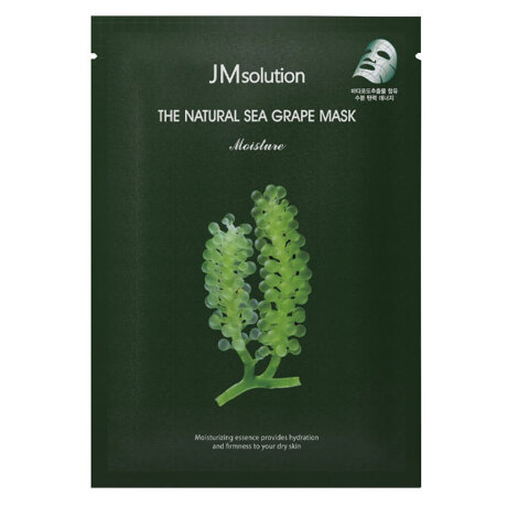 JMsolution The natural sea grape mask Увлажняющая тканевая маска с морским виноградом, 30мл