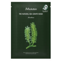 JMsolution The natural sea grape mask Увлажняющая тканевая маска с морским виноградом, 30мл