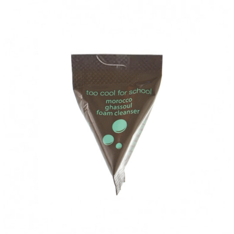 Too Cool For School Morocco Ghassoul Foam Cleanser SAMPLE Очищающая пенка с марокканской глиной ПРОБНИК, 3 мл