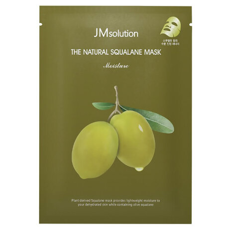 JMsolution The Natural Squalane Mask Moisture Лёгкая увлажняющая тканевая маска со скваланом, 30мл