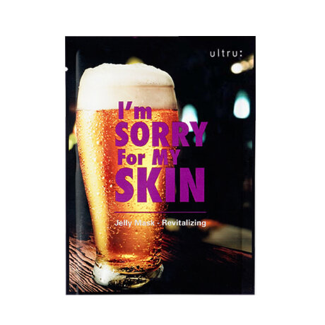 I'm Sorry For My Skin Revitalizing Jelly Mask (Beer) Гелевая маска восстанавливающая, 1 шт