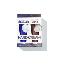 Tenzero Relief Hand 2 Set Collagen&Snail Набор кремов для рук улитка и коллаген, 2шт
