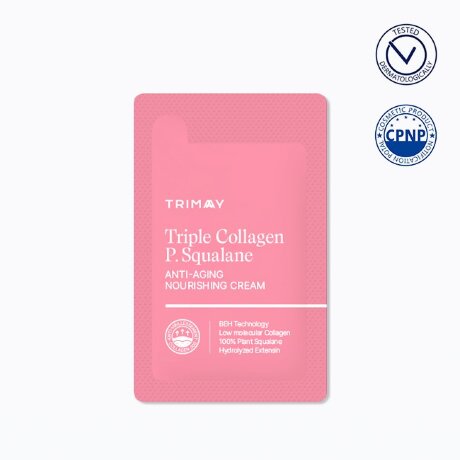 Trimay Triple Collagen P.Squalane Anti-Aging Nourishing Cream Питательный крем с коллагеном,Пробник