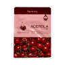 Farmstay Visible Difference Mask Sheet Acerola Тканевая маска с экстрактом ацеролы, 1 шт