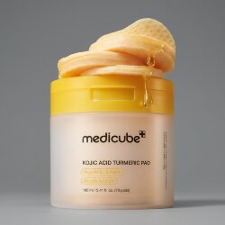 Medicube Kojic Acid Turmeric Pad Отшелушивающие тонер-пэды с койевой кислотой, 70 шт